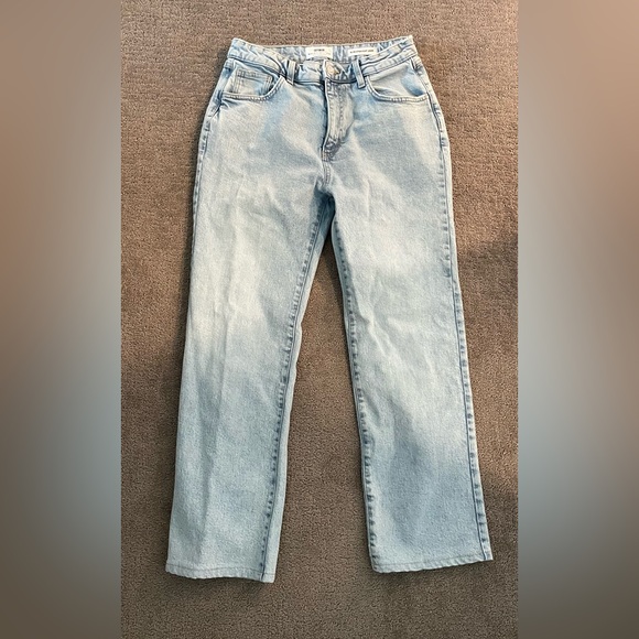 Cotton On Denim - Pre-owned Cotton On Light Blue Straight Leg Jeans